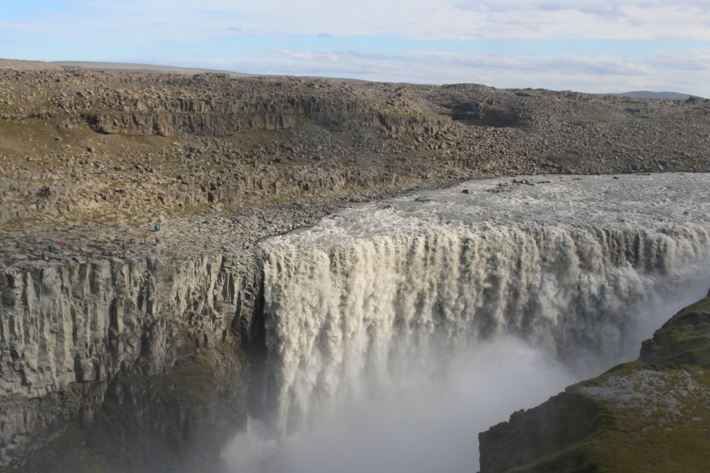 Cascada impresionante islandia
