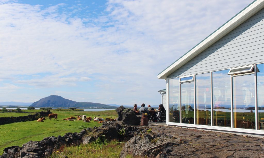 Comer en islandia