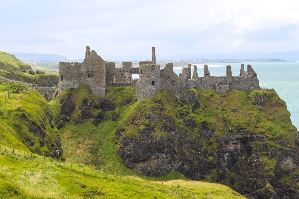 dunluce irlanda norte en familia