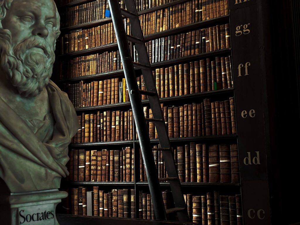 Biblioteca del Trinity College En Irlanda