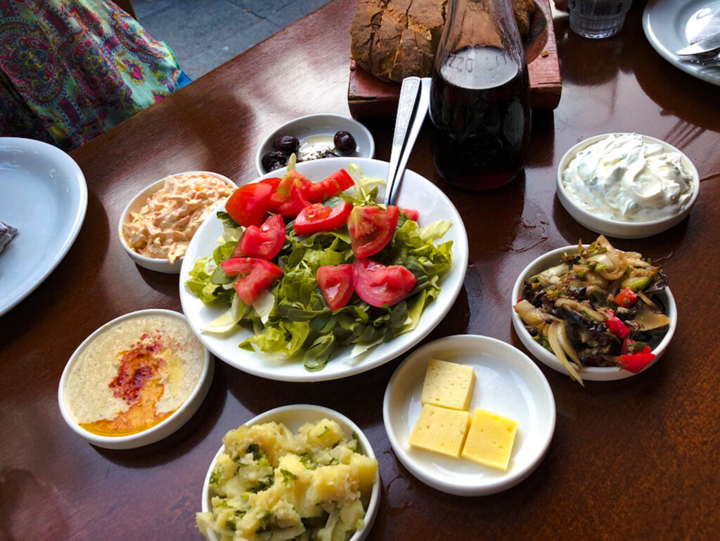 Mejores platos meze chipre